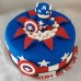 Superheroes - Captain America Popout Cake (D,V)